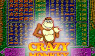 Описание технических параметров игрового слота Crazy Monkey